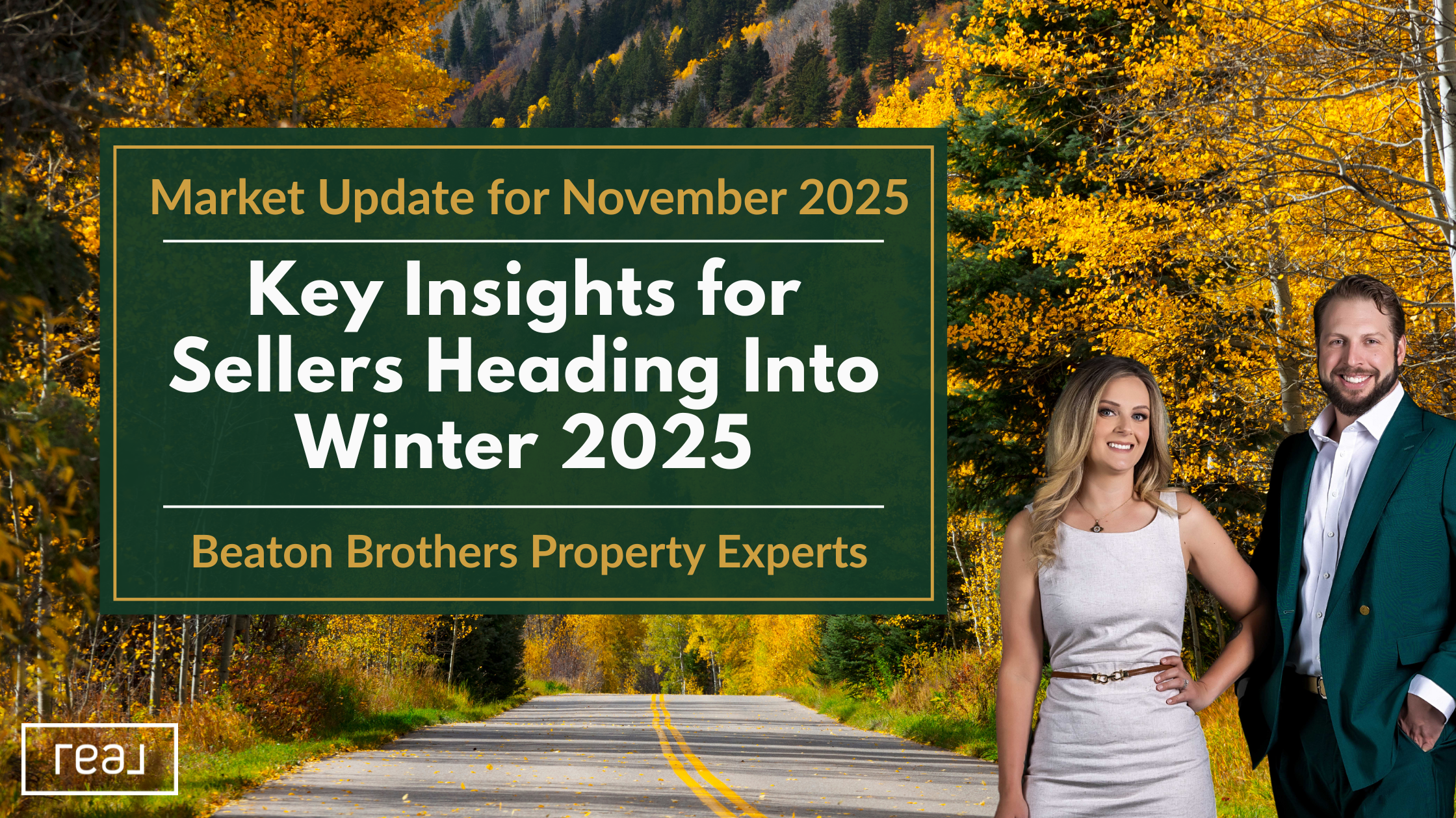 Colorado Springs housing market update for November 2025 showing home price and inventory trends heading into winter