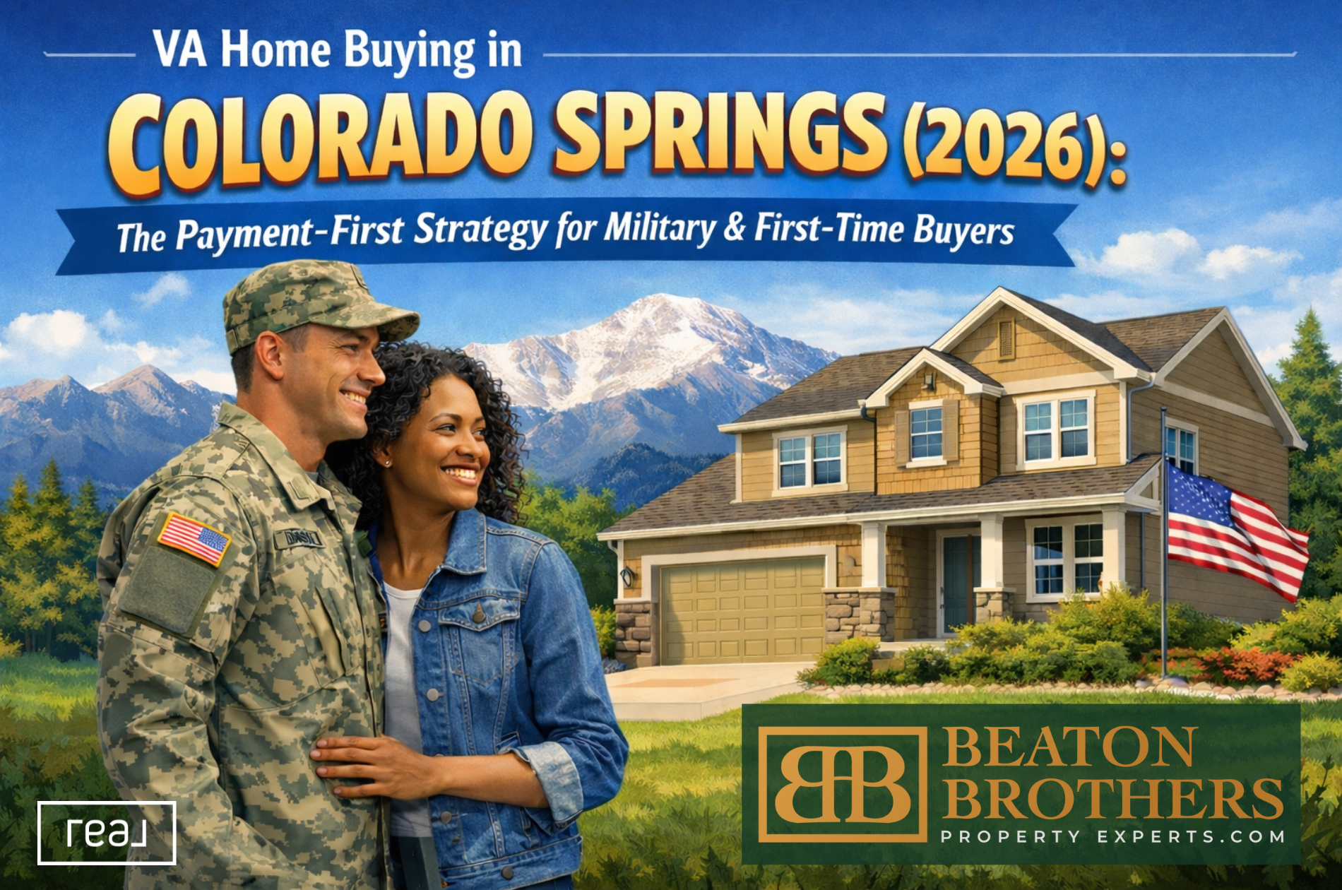 VA home buying in Colorado Springs in 2026 using a payment-first strategy for military and first-time buyers
